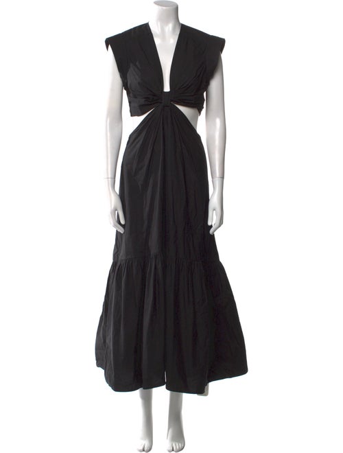 A.L.C. V-Neck Long Dress