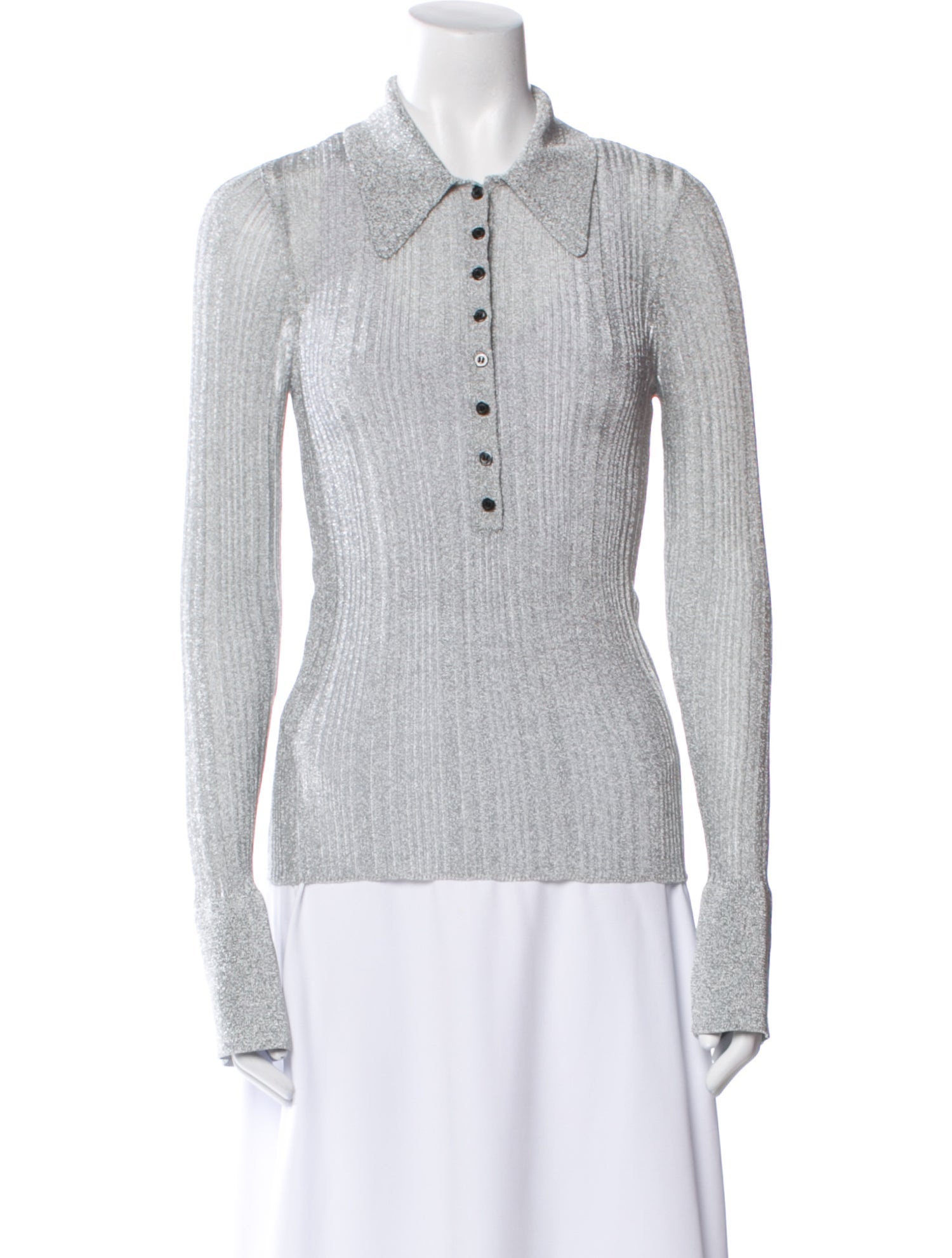 A.L.C. Long Sleeve Polo