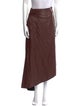 A.L.C. Faux Leather Long Skirt