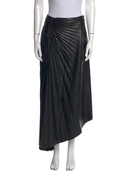 A.L.C. Pleated Accents Midi Length Skirt