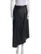 A.L.C. Pleated Accents Midi Length Skirt
