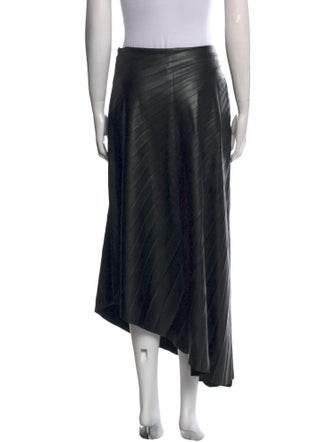 A.L.C. Pleated Accents Midi Length Skirt