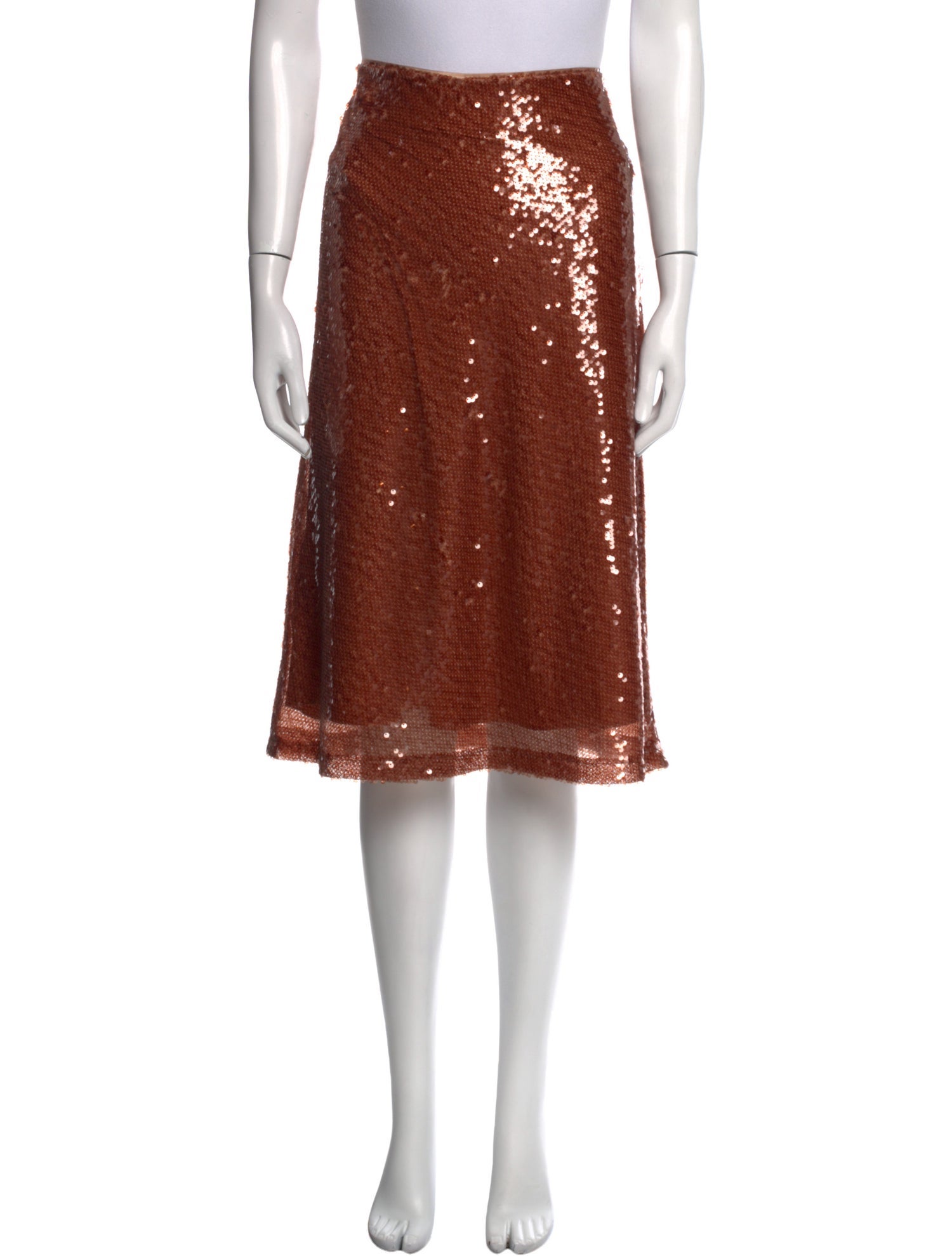 A.L.C. Sequin Embellishments Knee-Length Skirt