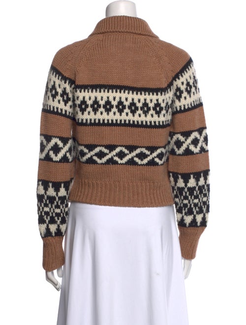 A.L.C. Merino Wool Printed Sweater