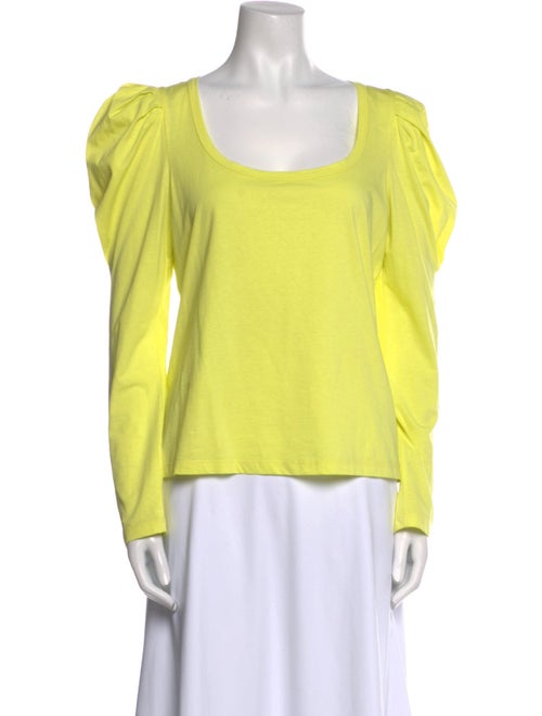 A.L.C. Scoop Neck Long Sleeve Top