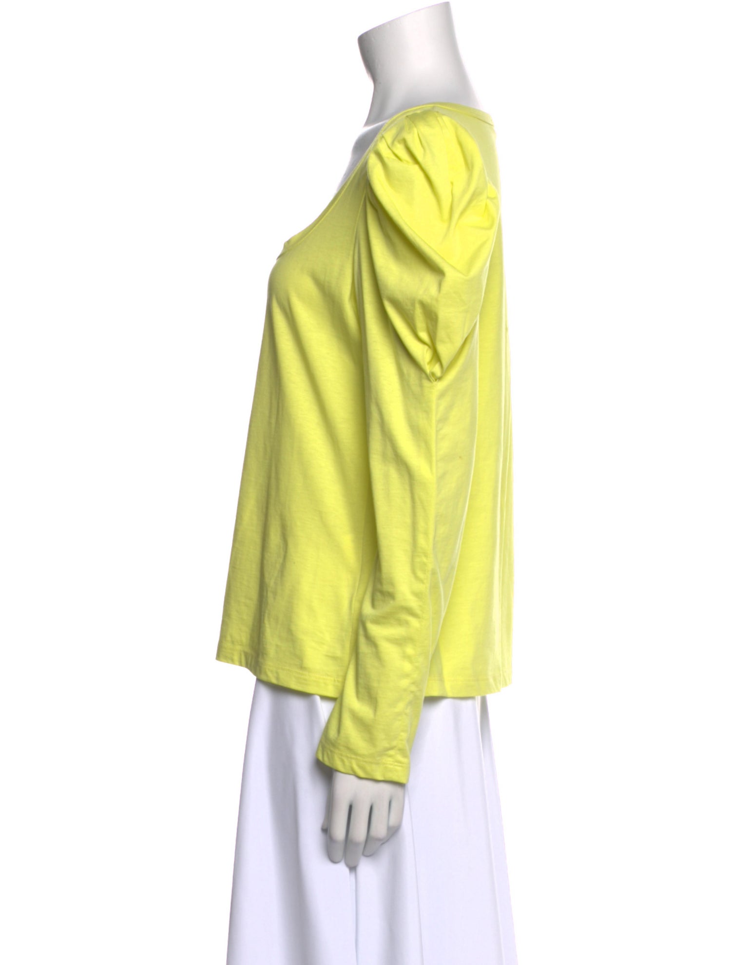 A.L.C. Scoop Neck Long Sleeve Top