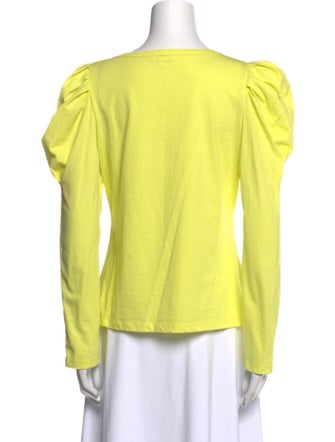 A.L.C. Scoop Neck Long Sleeve Top