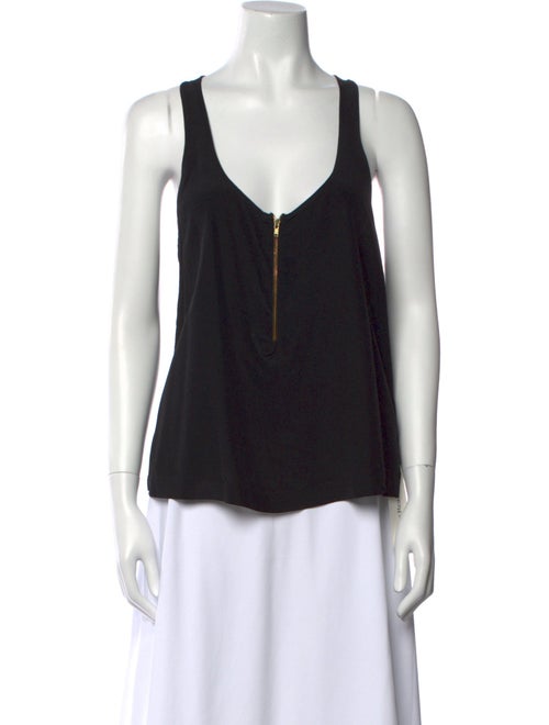 A.L.C. Silk V-Neck Top