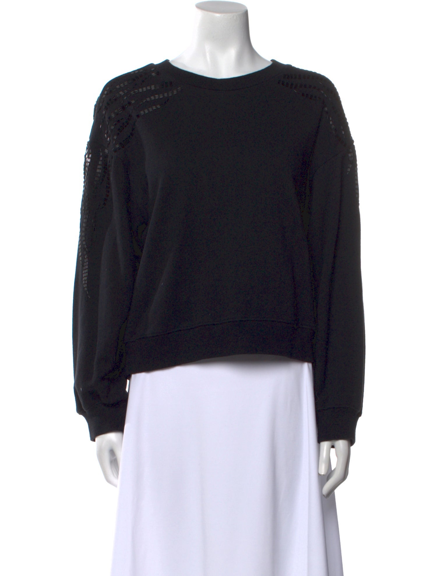 A.L.C. Crew Neck Long Sleeve Sweatshirt