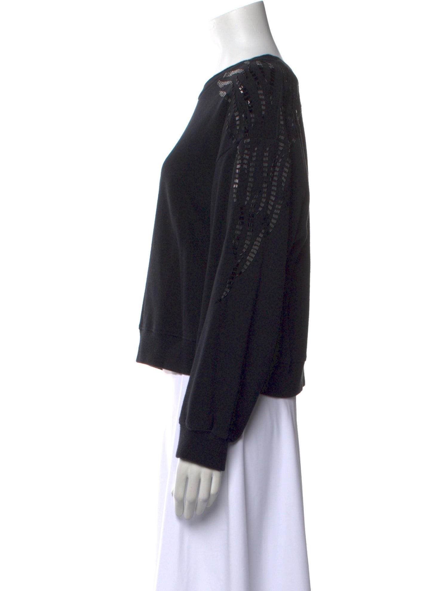 A.L.C. Crew Neck Long Sleeve Sweatshirt