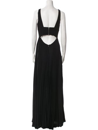 A.L.C. V-Neck Long Dress