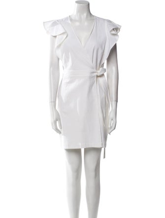 A.L.C. V-Neck Mini Dress