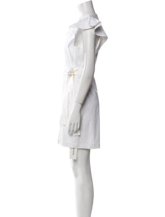 A.L.C. V-Neck Mini Dress