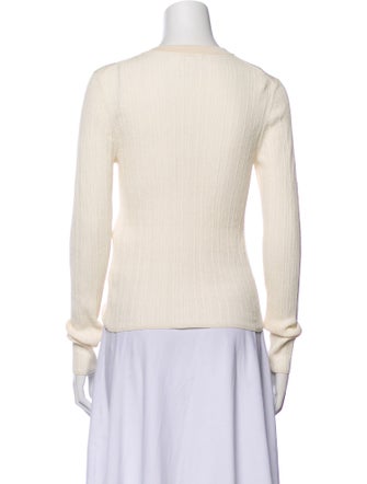 A.L.C. Crew Neck Long Sleeve Top