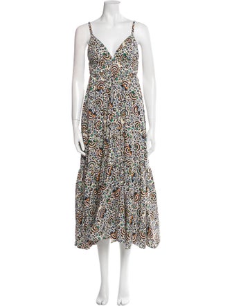 A.L.C. Floral Print Long Dress