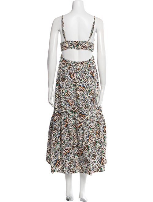 A.L.C. Floral Print Long Dress