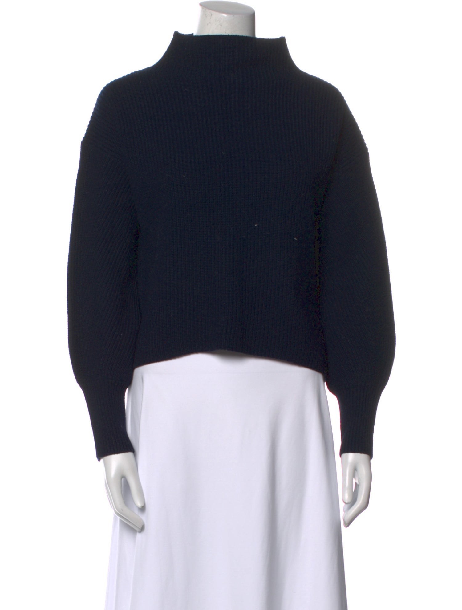 A.L.C. Lambswool Mock Neck Sweater
