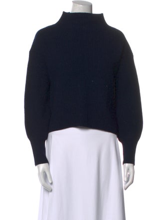 A.L.C. Lambswool Mock Neck Sweater
