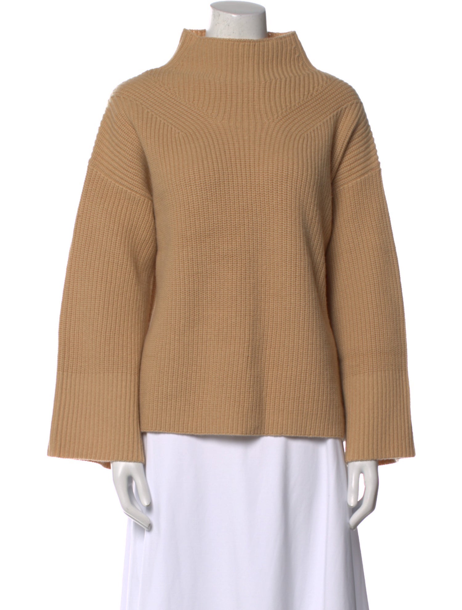 A.L.C. Merino Wool Mock Neck Sweater