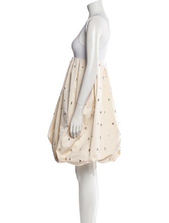 A.L.C. Crystal Embellishments Knee-Length Skirt