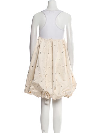 A.L.C. Crystal Embellishments Knee-Length Skirt