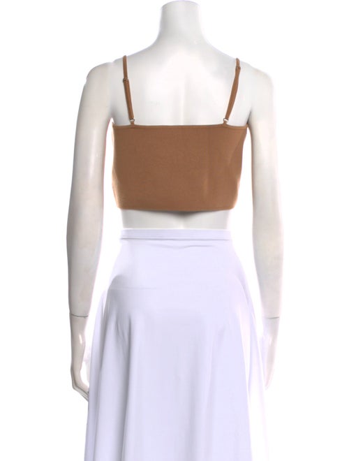 A.L.C. Square Neckline Sleeveless Crop Top