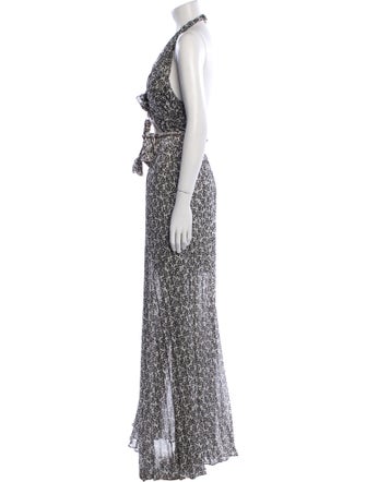 A.L.C. Printed Long Dress