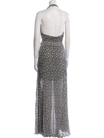 A.L.C. Printed Long Dress