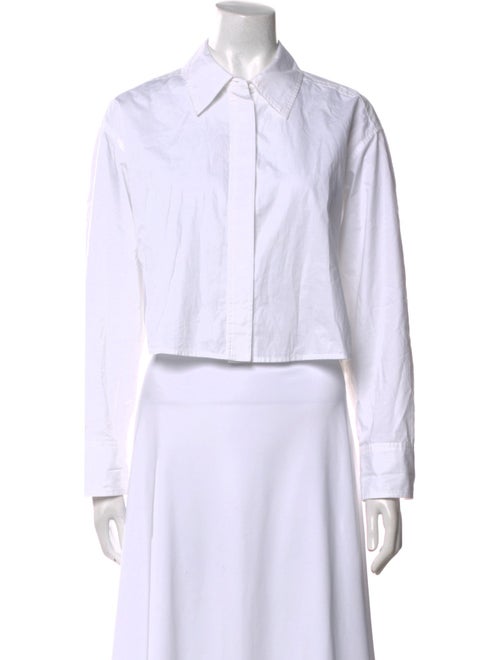 A.L.C. Long Sleeve Crop Top