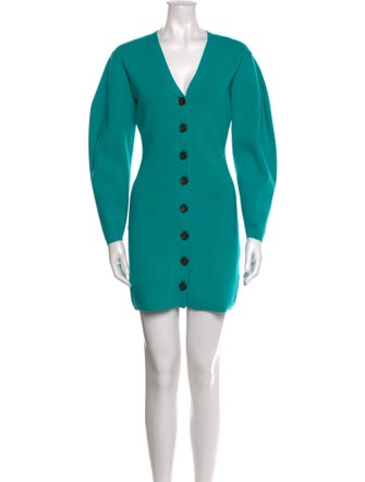 A.L.C. V-Neck Mini Dress