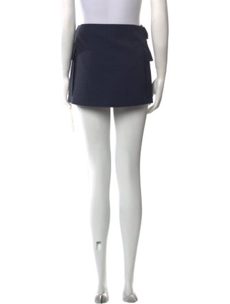 A.L.C. Pleated Accents Mini Skirt