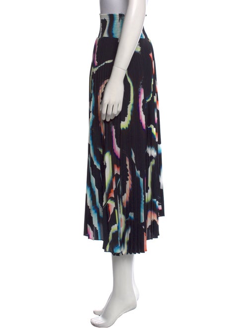 A.L.C. Tie-Dye Print Midi Length Skirt