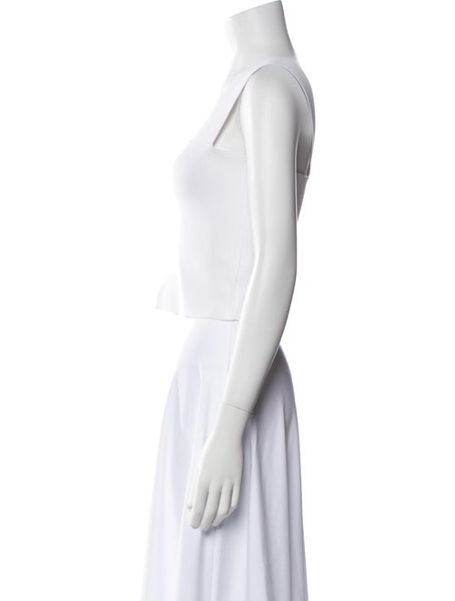 A.L.C. Square Neckline Sleeveless Crop Top