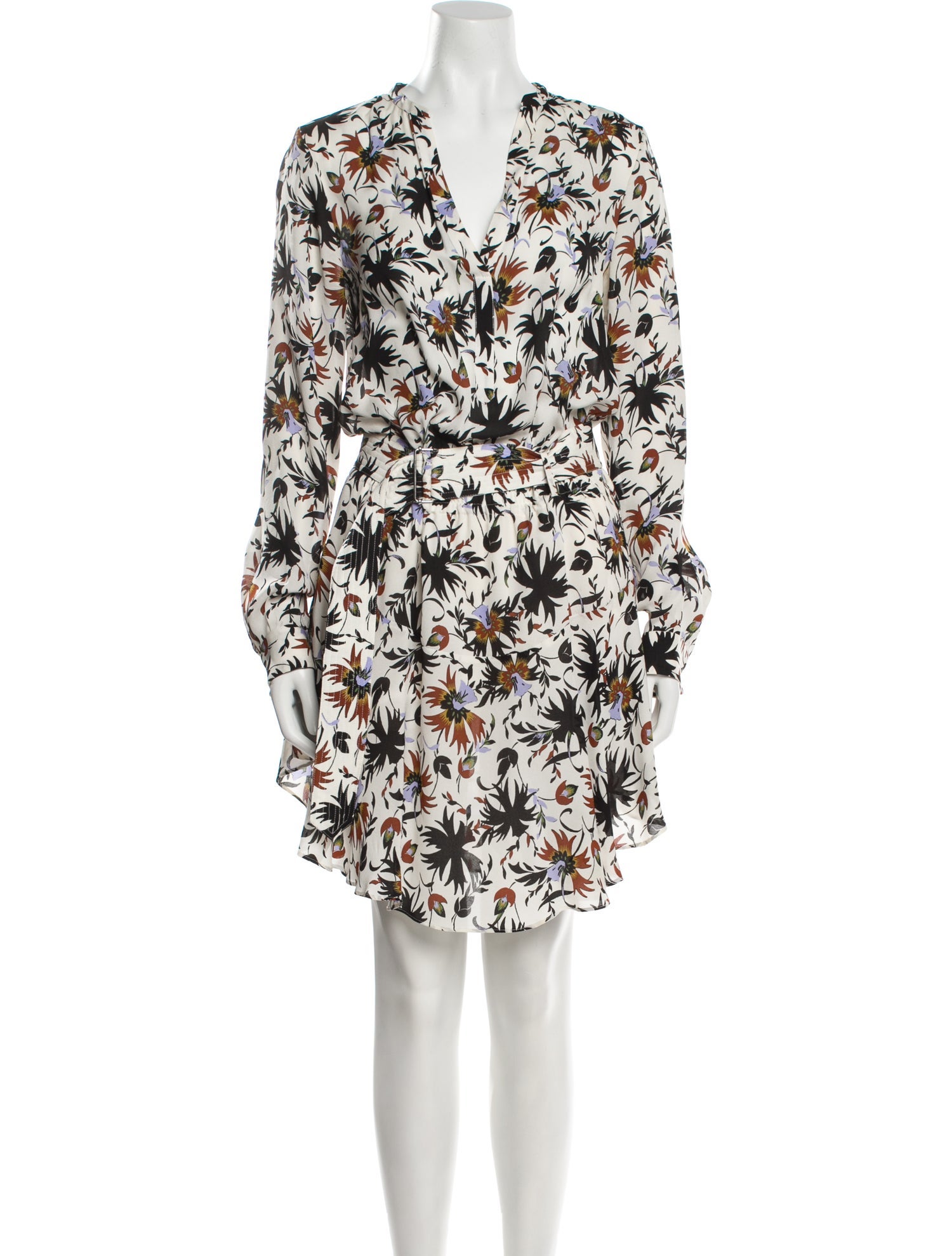 A.L.C. Silk Knee-Length Dress