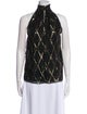 A.L.C. Silk Printed Blouse