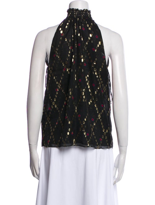 A.L.C. Silk Printed Blouse