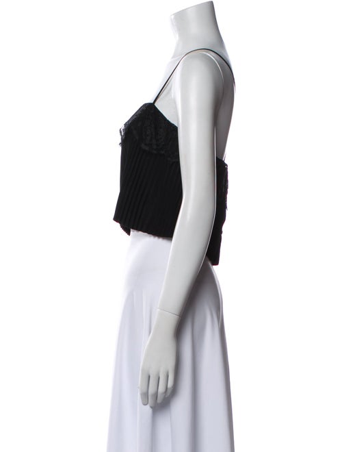 A.L.C. Square Neckline Sleeveless Crop Top