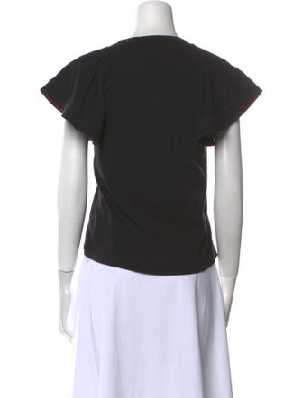 A.L.C. Crew Neck Short Sleeve T-Shirt