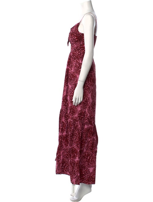 A.L.C. Printed Long Dress