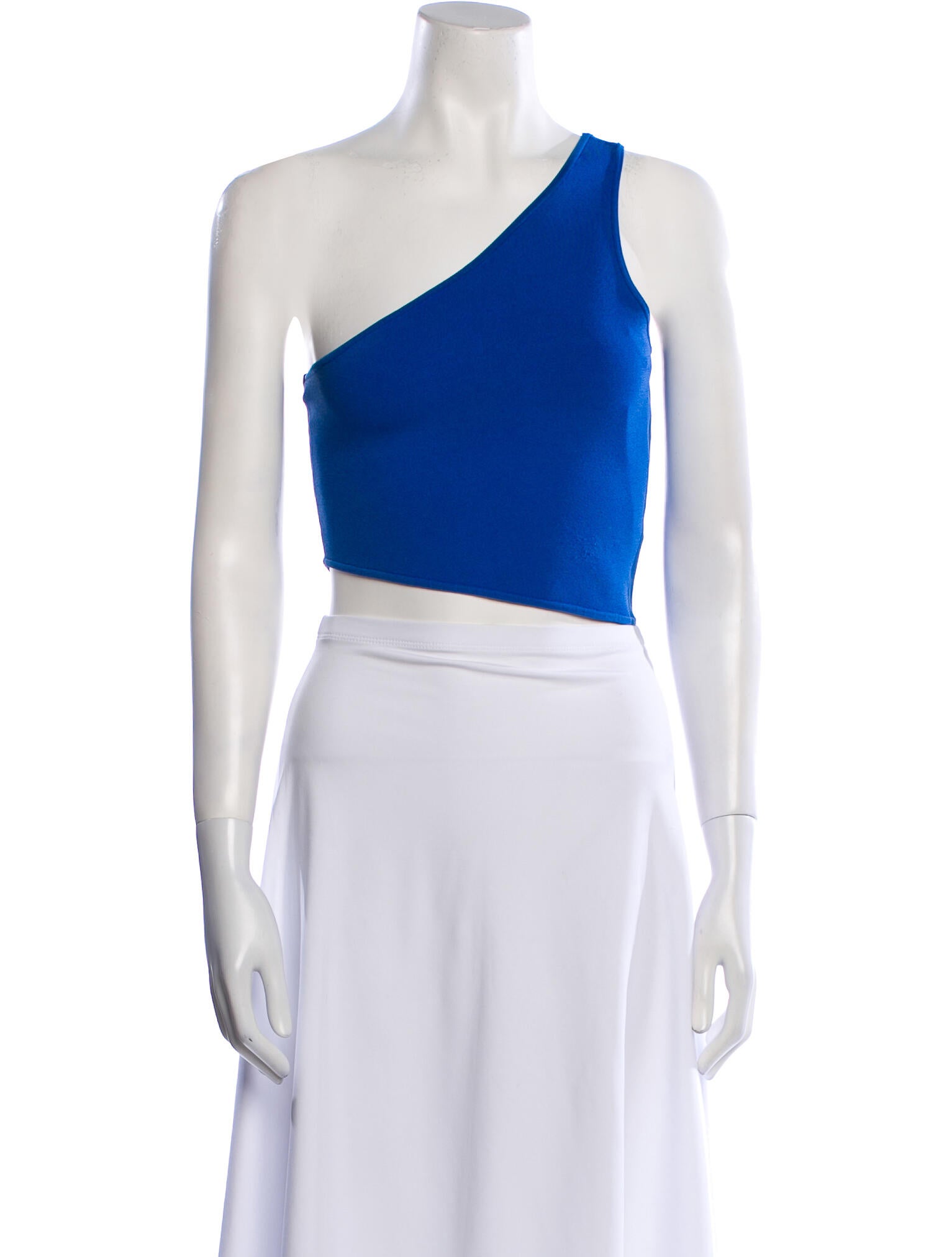 A.L.C. One-Shoulder Sleeveless Crop Top