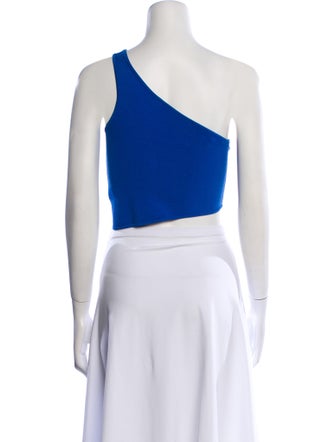 A.L.C. One-Shoulder Sleeveless Crop Top