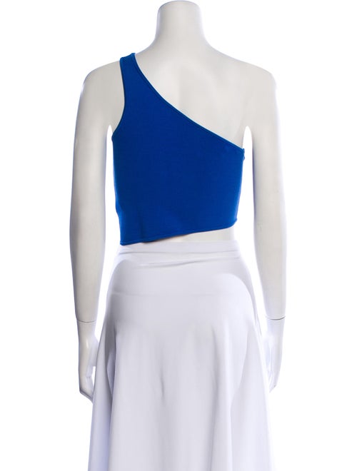 A.L.C. One-Shoulder Sleeveless Crop Top