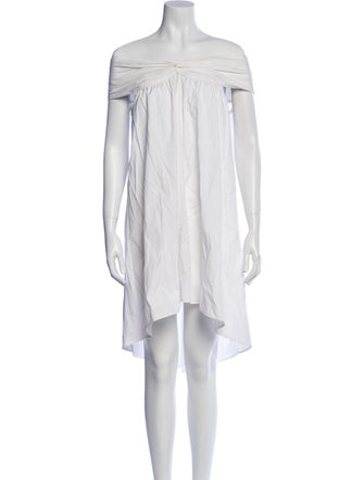 A.L.C. Off-The-Shoulder Mini Dress