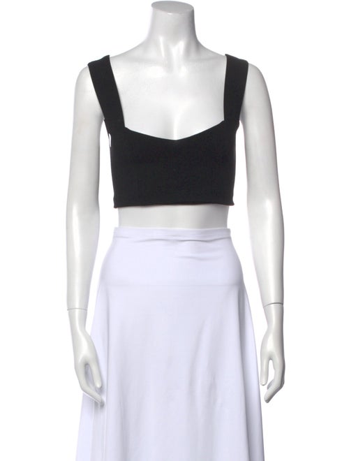 A.L.C. Square Neckline Sleeveless Crop Top