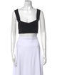A.L.C. Square Neckline Sleeveless Crop Top