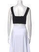 A.L.C. Square Neckline Sleeveless Crop Top