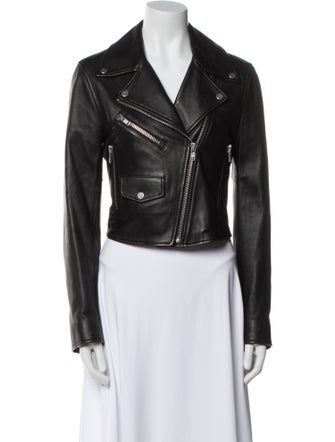 A.L.C. Leather Biker Jacket