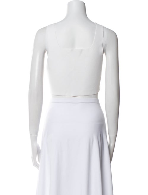 A.L.C. Square Neckline Sleeveless Crop Top