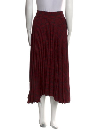 A.L.C. Ruffle Embellishment Midi Length Skirt