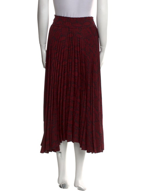 A.L.C. Ruffle Embellishment Midi Length Skirt